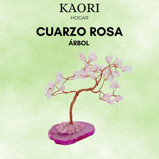 CUARZO ROSA - ÁRBOL