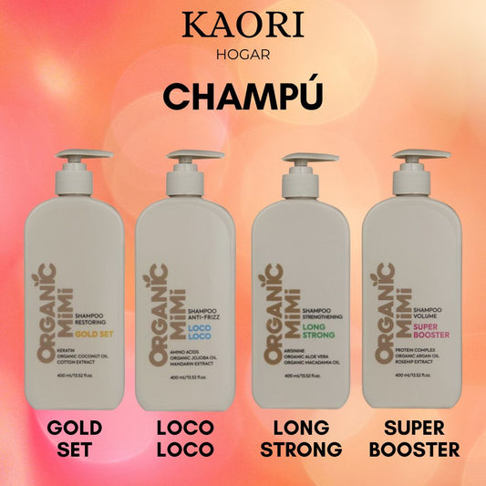 CHAMPÚ - FÓRMULAS NATURALES PARA TODO TIPO DE CABELLO