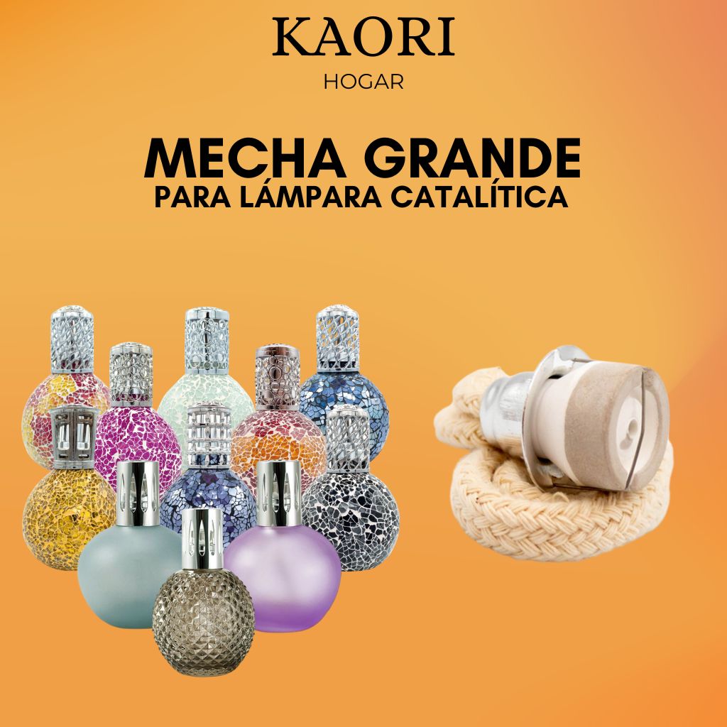 MECHA LÁMPARA CATALÍTICA GRANDE 200ML Y 400ML