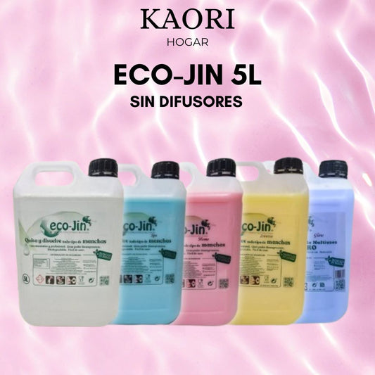 ECO-JIN 5 LITROS (a elegir) SIN DIFUSORES