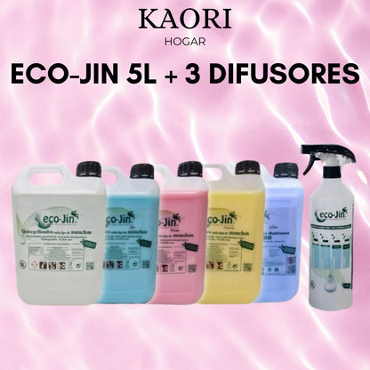 ECO-JIN 5L (a elegir) + 3 DIFUSORES