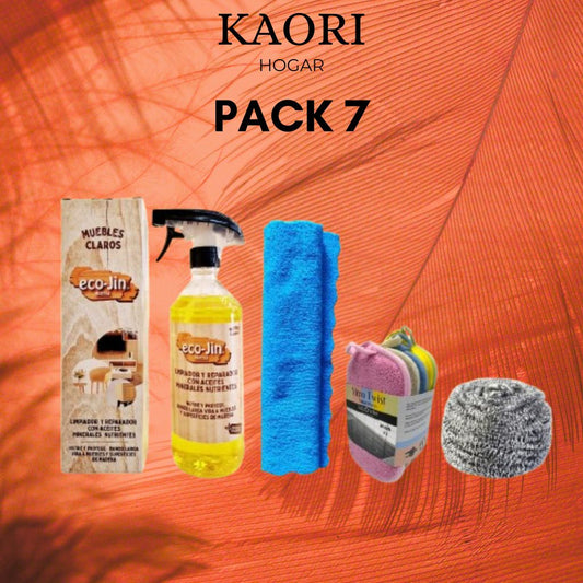 PACK 7: ÓLEO PARA MADERAS + BAYETA + BIG INOX + VITRO TWIST