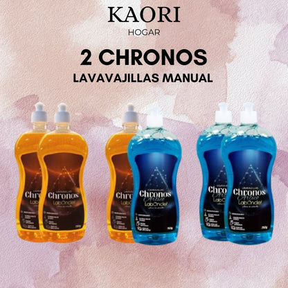 LAVAVAJILLAS MANUAL CHRONOS - PACK 2 UDS.