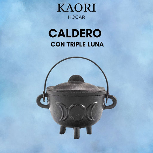 CALDERO CON TRIPLE LUNA