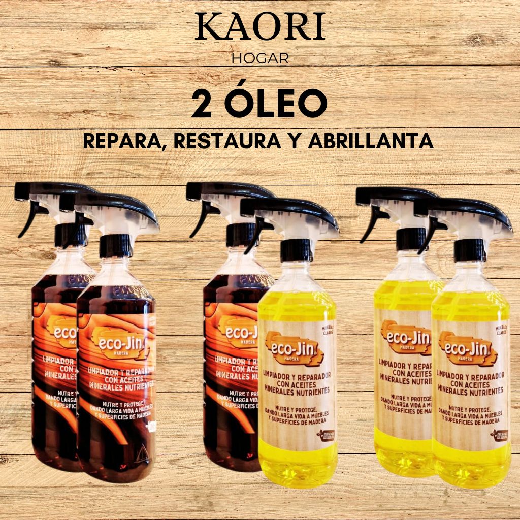 PACK DÚO ÓLEO PARA MADERAS (a elegir) - 720ML x2