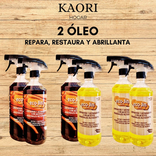 PACK DÚO ÓLEO PARA MADERAS (a elegir) - 720ML x2