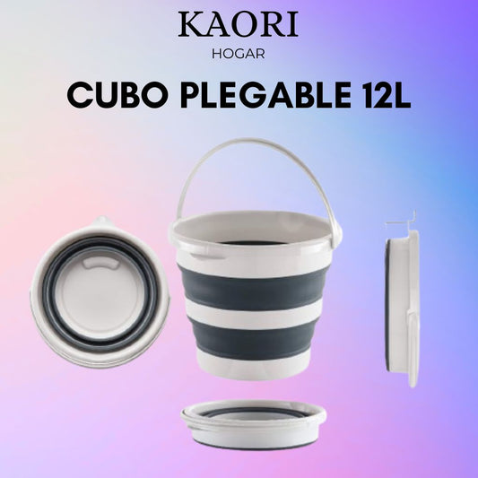 CUBO PLEGABLE 12 LITROS