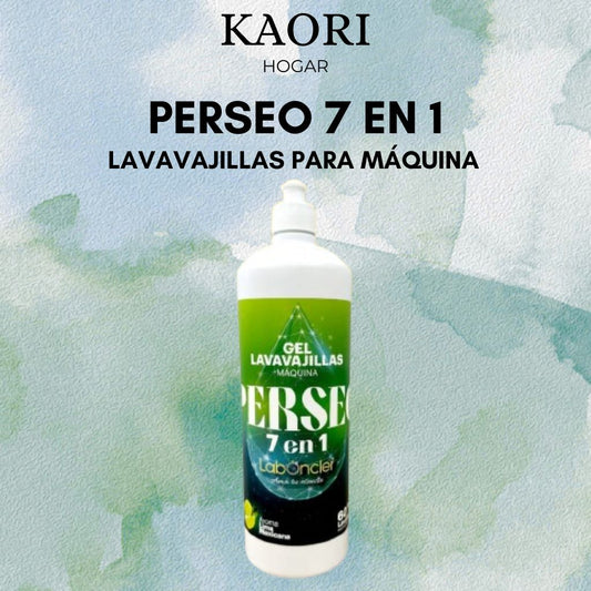 PERSEO LAVAVAJILLAS MÁQUINA EN GEL - 7 EN 1 - 1,2Kg