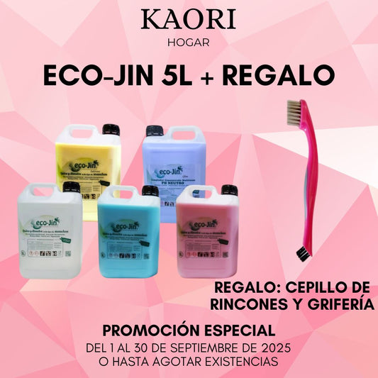 ECO-JIN 5 LITROS (a elegir) SIN DIFUSORES