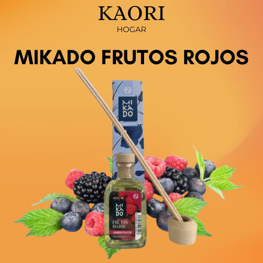 AMBIENTADOR MIKADO FRUTOS ROJOS