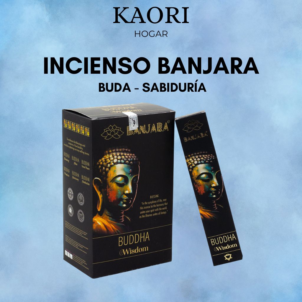 INCIENSO VARILLAS - BANJARA BUDDHA - SABIDURÍA