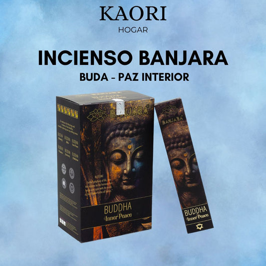 INCIENSO VARILLAS - BANJARA BUDDHA - PAZ INTERIOR