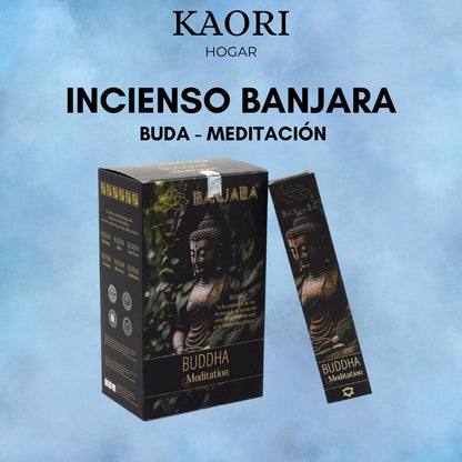 INCIENSO VARILLAS - BANJARA BUDDHA - MEDITACIÓN