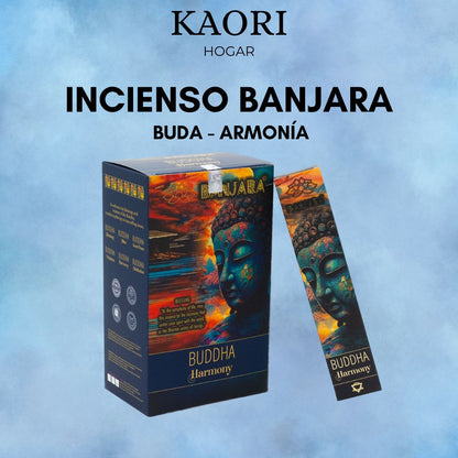 INCIENSO VARILLAS - BANJARA BUDDHA - ARMONÍA