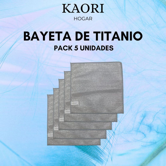 BAYETA TITANIO - PACK 5 UNIDADES