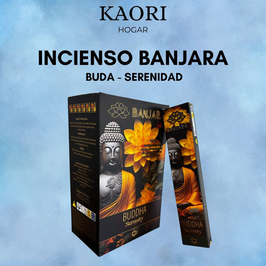 INCIENSO VARILLAS - BANJARA BUDDHA - SERENIDAD