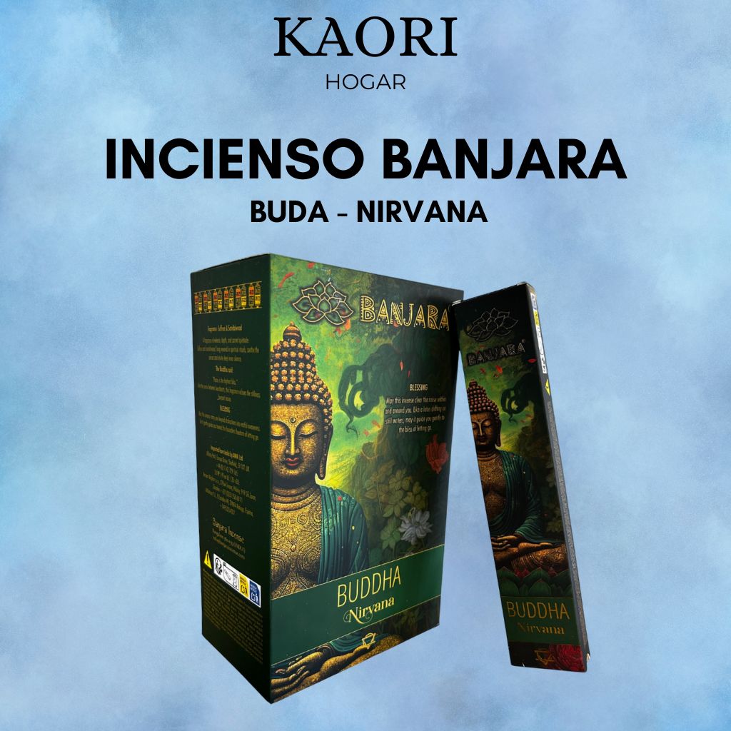 INCIENSO VARILLAS - BANJARA BUDDHA - NIRVANA