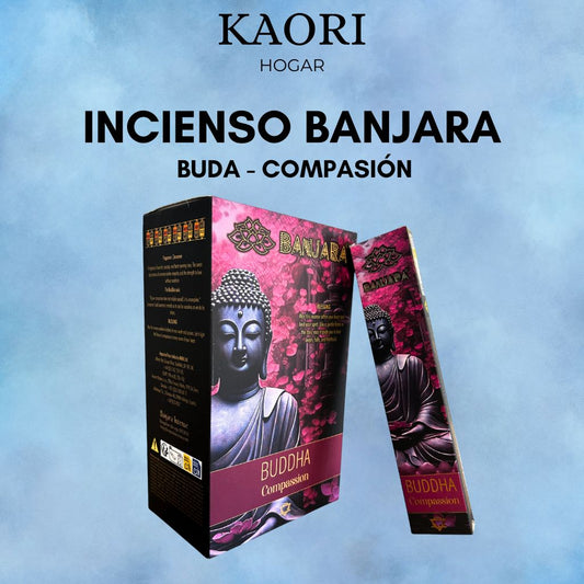 INCIENSO VARILLAS - BANJARA BUDDHA - COMPASIÓN