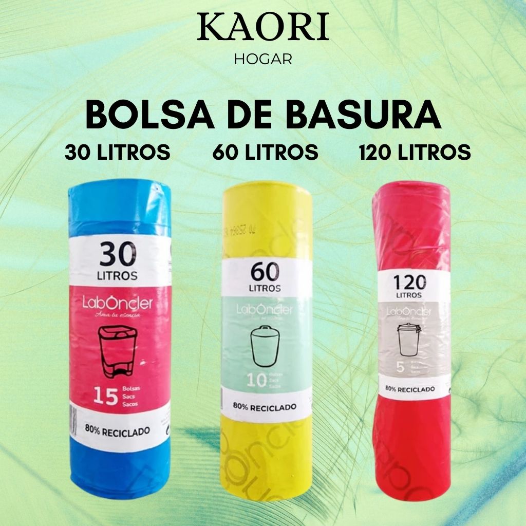 BOLSA DE BASURA | RESISTENTE Y ANTIBACTERIANA