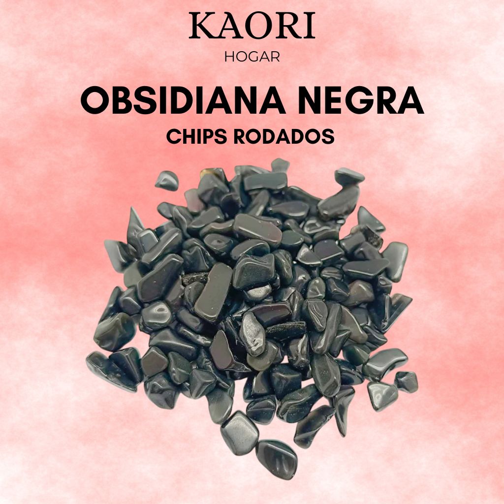 OBSIDIANA NEGRA - CHIPS RODADOS