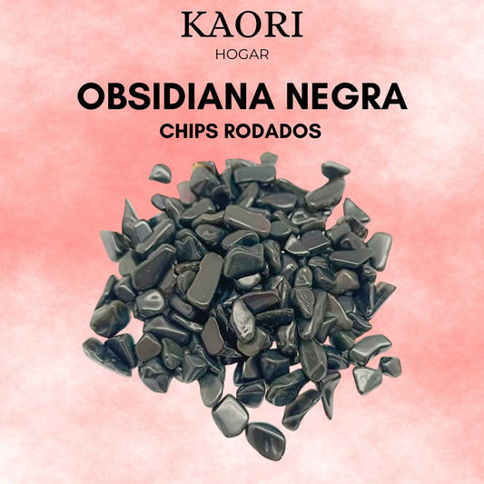 OBSIDIANA NEGRA - CHIPS RODADOS