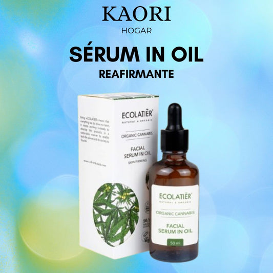 SÉRUM FACIAL EN ACEITE REAFIRMANTE DE LA PIEL A BASE DE CANNABIS ECOLÓGICO