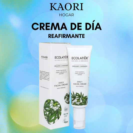 CREMA FACIAL DIARIA REAFIRMANTE DE LA PIEL CANNABIS ECOLÓGICO