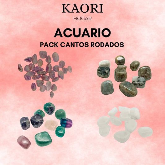 ACUARIO - PACK CANTOS RODADOS