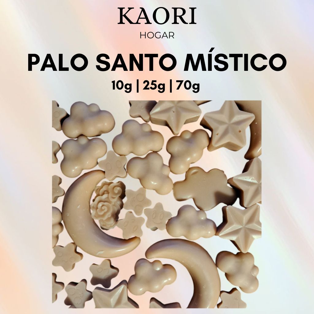 PALO SANTO MÍSTICO - WAX MELTS DE SOJA 100% NATURAL CON ESENCIA PREMIUM