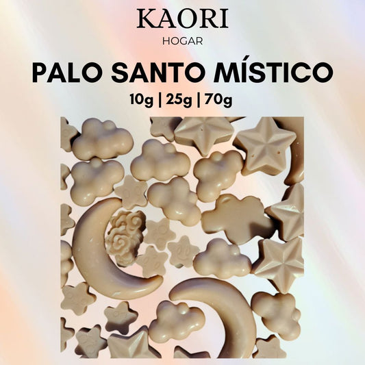 PALO SANTO MÍSTICO - WAX MELTS DE SOJA 100% NATURAL CON ESENCIA PREMIUM