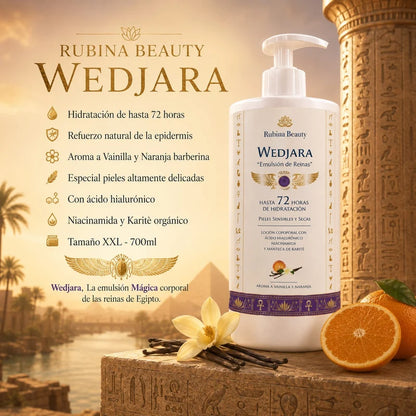 WEDJARA LOCIÓN CORPORAL - RUBINA BEAUTY