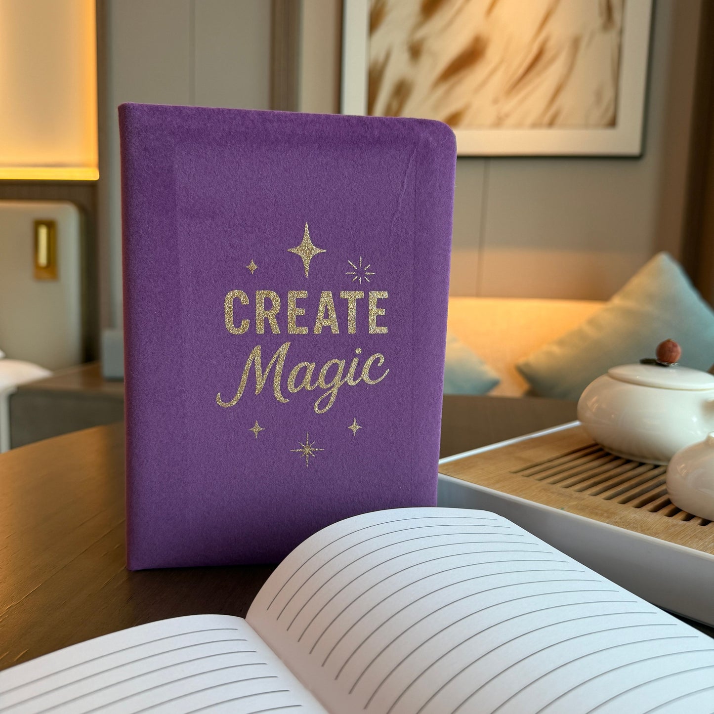 CUADERNO DE BIENESTAR Y GRATITUD - CREA MAGIA - 80 PÁGINAS