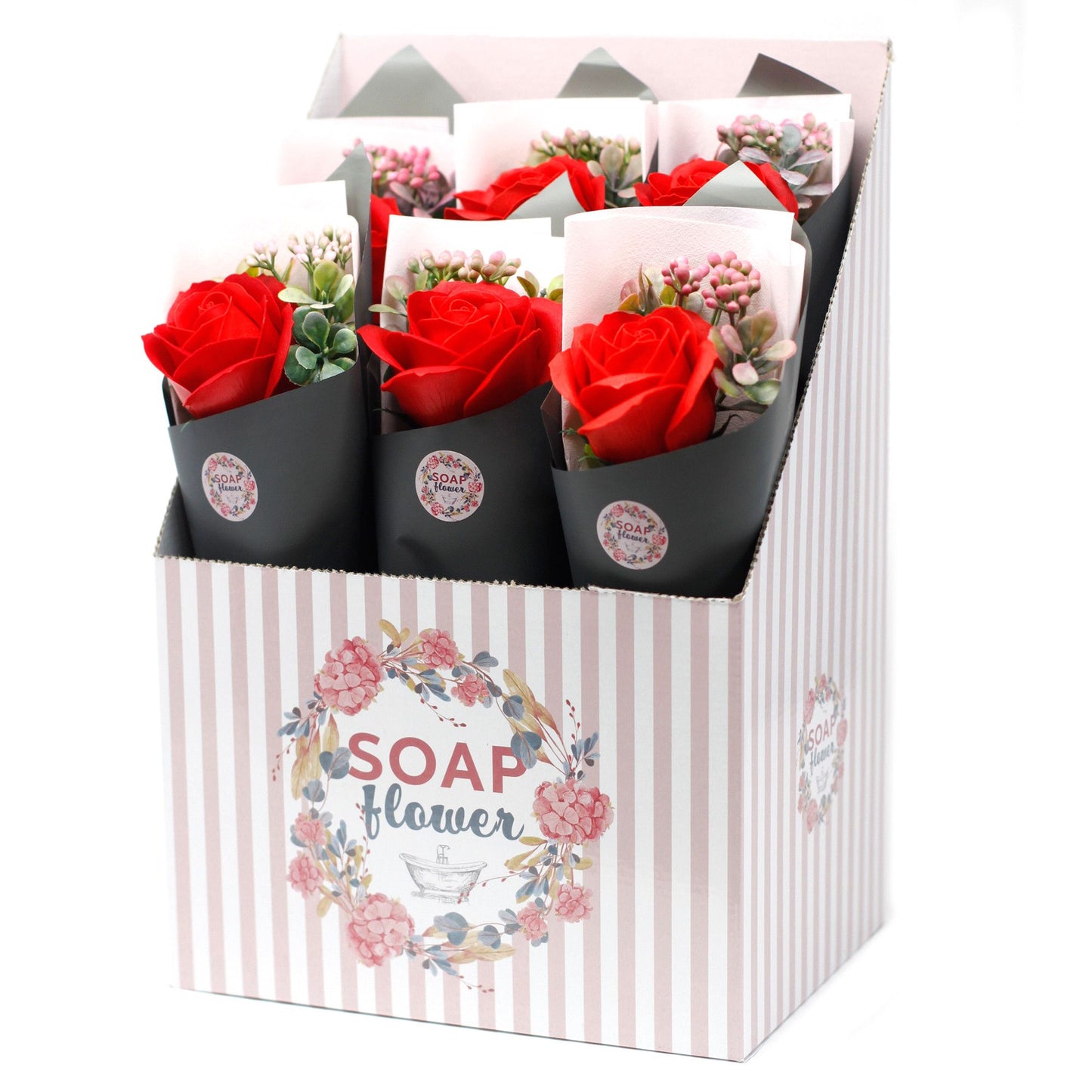 FLOR DE JABÓN - RAMO DE ROSA