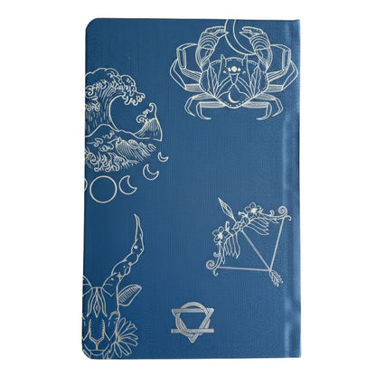 CUADERNO DE BIENESTAR Y GRATITUD - ZODIACO Y FASES LUNARES - 120 PÁGINAS
