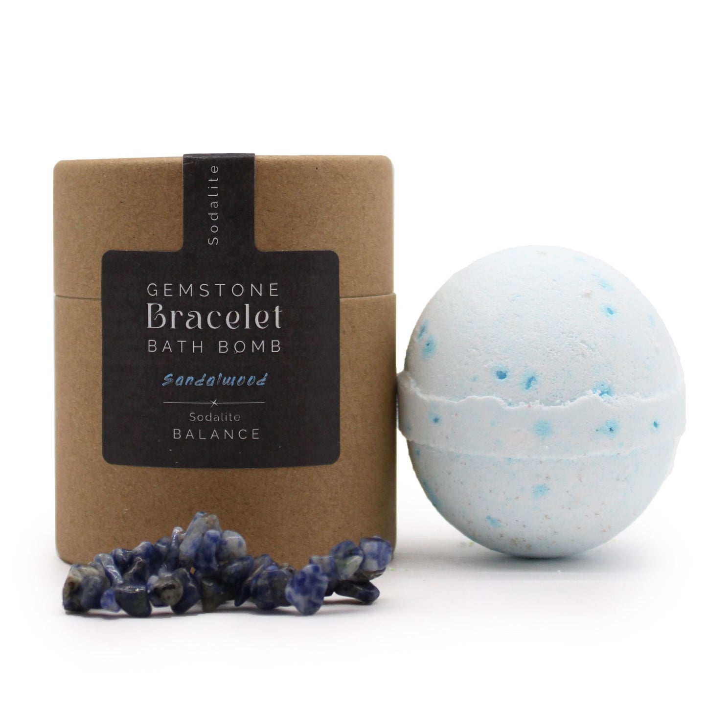 BOMBA DE BAÑO CON PULSERA DE SODALITA