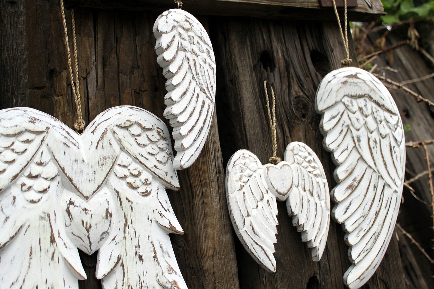 ALAS DE ÁNGEL Y CORAZÓN - 24CM