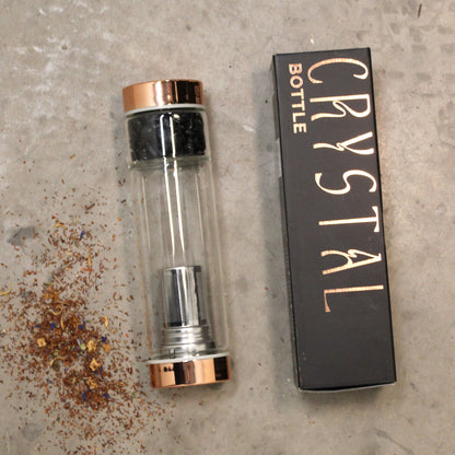 BOTELLA DE CRISTAL PARA TÉ - AMATISTA