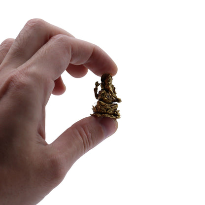 DIOSES EN MINIATURA DE LATÓN - GANESHA - 30MM