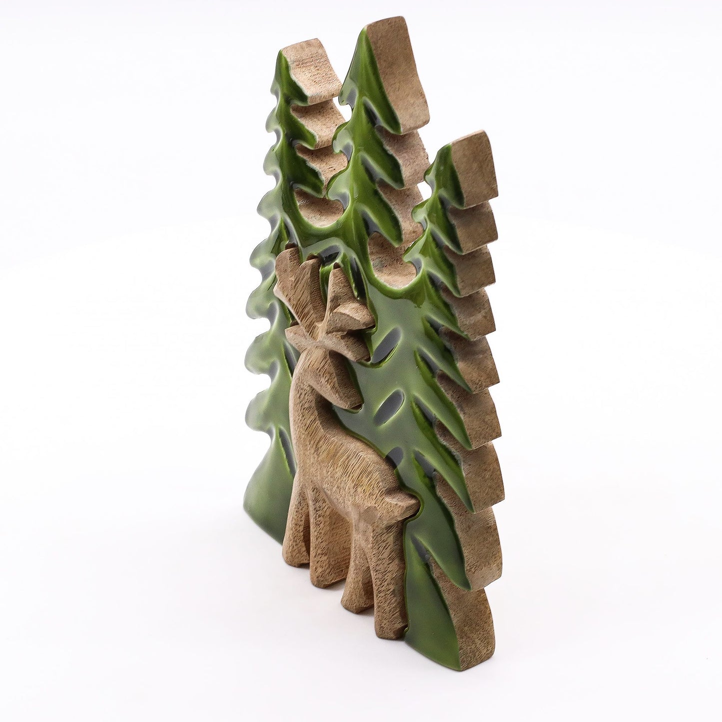 DECORACIÓN DE BOSQUE - CIERVO EN EL BOSQUE