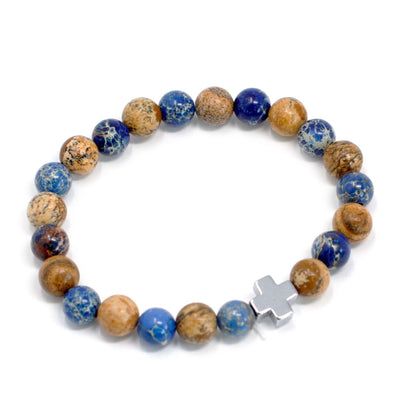 2 PULSERAS DE LA AMISTAD CON PIEDRAS PRECIOSAS - APOYO
