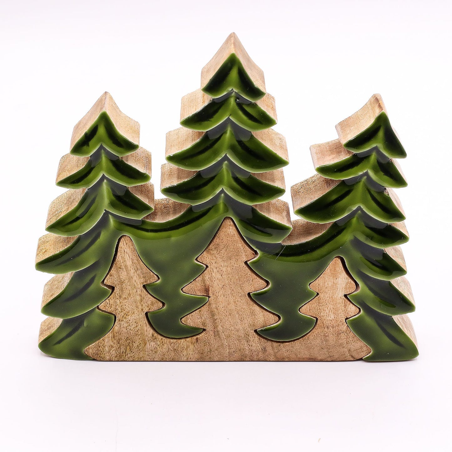 DECORACIÓN DE BOSQUE - TRES ÁRBOLES EN EL BOSQUE