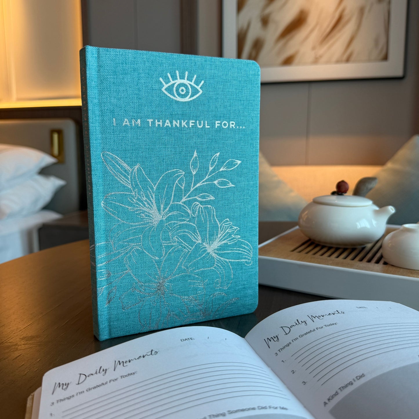 CUADERNO DE BIENESTAR Y GRATITUD - ESTOY AGRADECIDO POR - 120 PÁGINAS