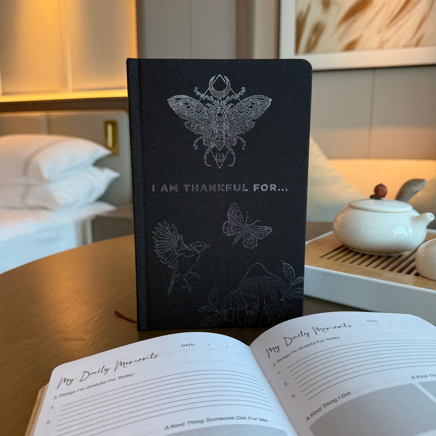 CUADERNO DE BIENESTAR Y GRATITUD - ESTOY AGRADECIDO POR - 120 PÁGINAS