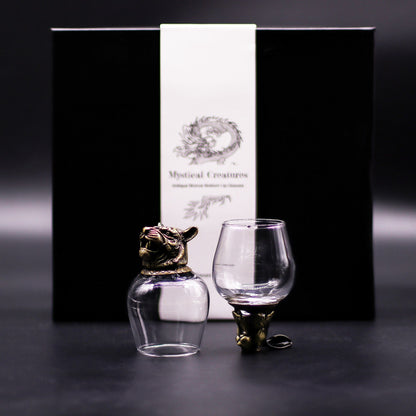 VASOS DE CRIATURAS MÍSTICAS Y SALVAJES DEL BOSQUE - 6 UNIDADES DE 100ML