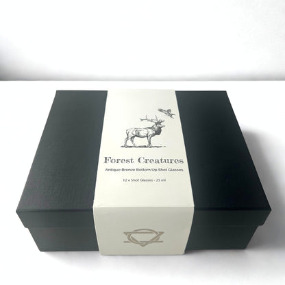 VASOS DE CRIATURAS MÍSTICAS Y SALVAJES DEL BOSQUE - 12 UNIDADES DE 25ML
