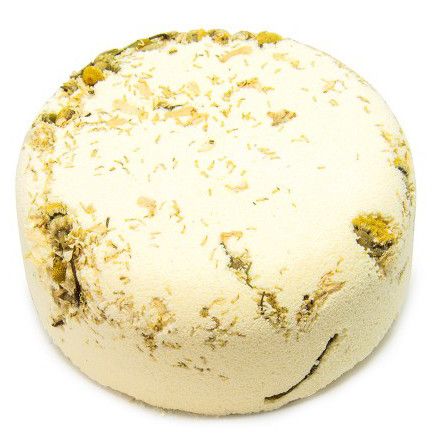 BOMBA DE BAÑO BURBUJA FLORAL - CAMOMILA Y MIEL