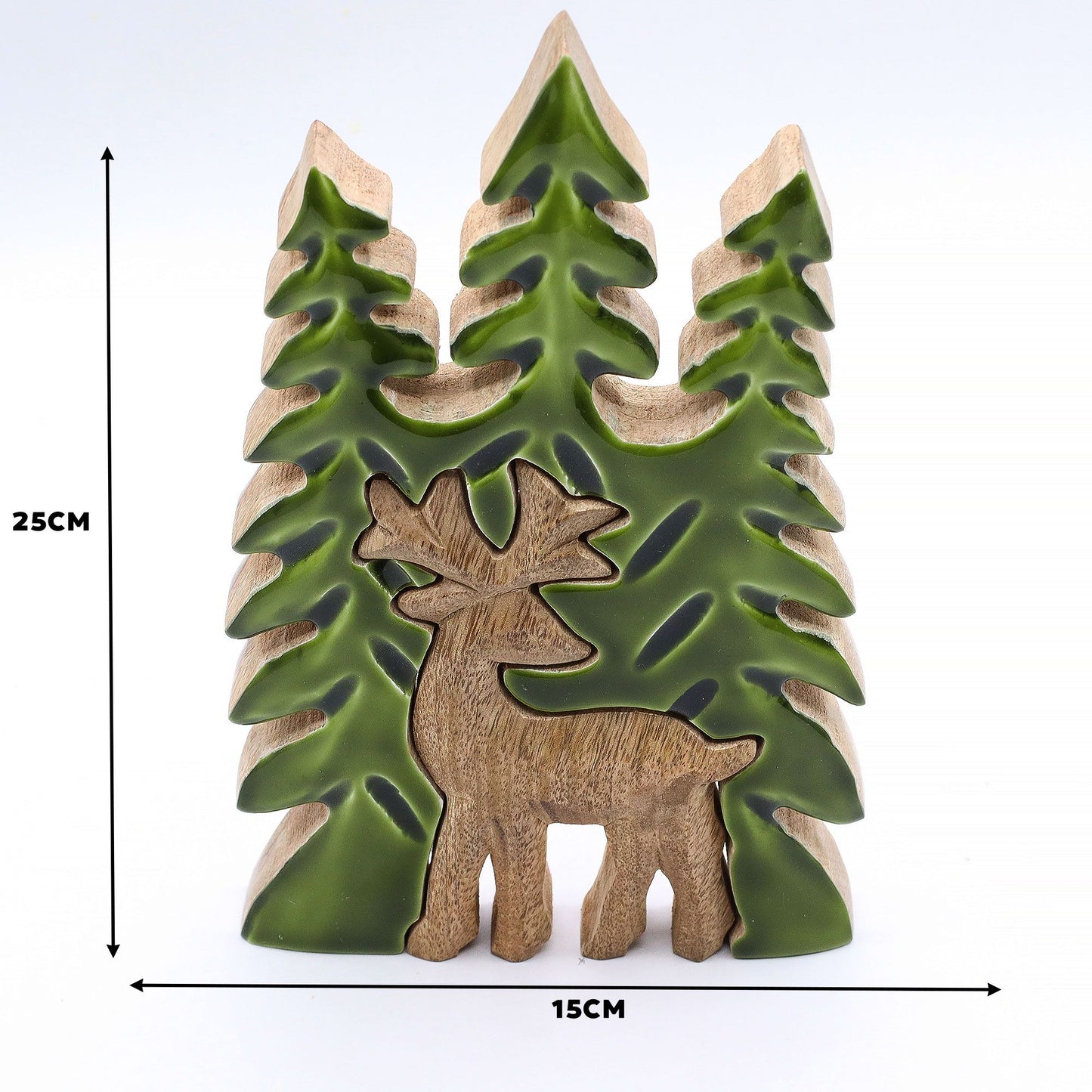 DECORACIÓN DE BOSQUE - CIERVO EN EL BOSQUE