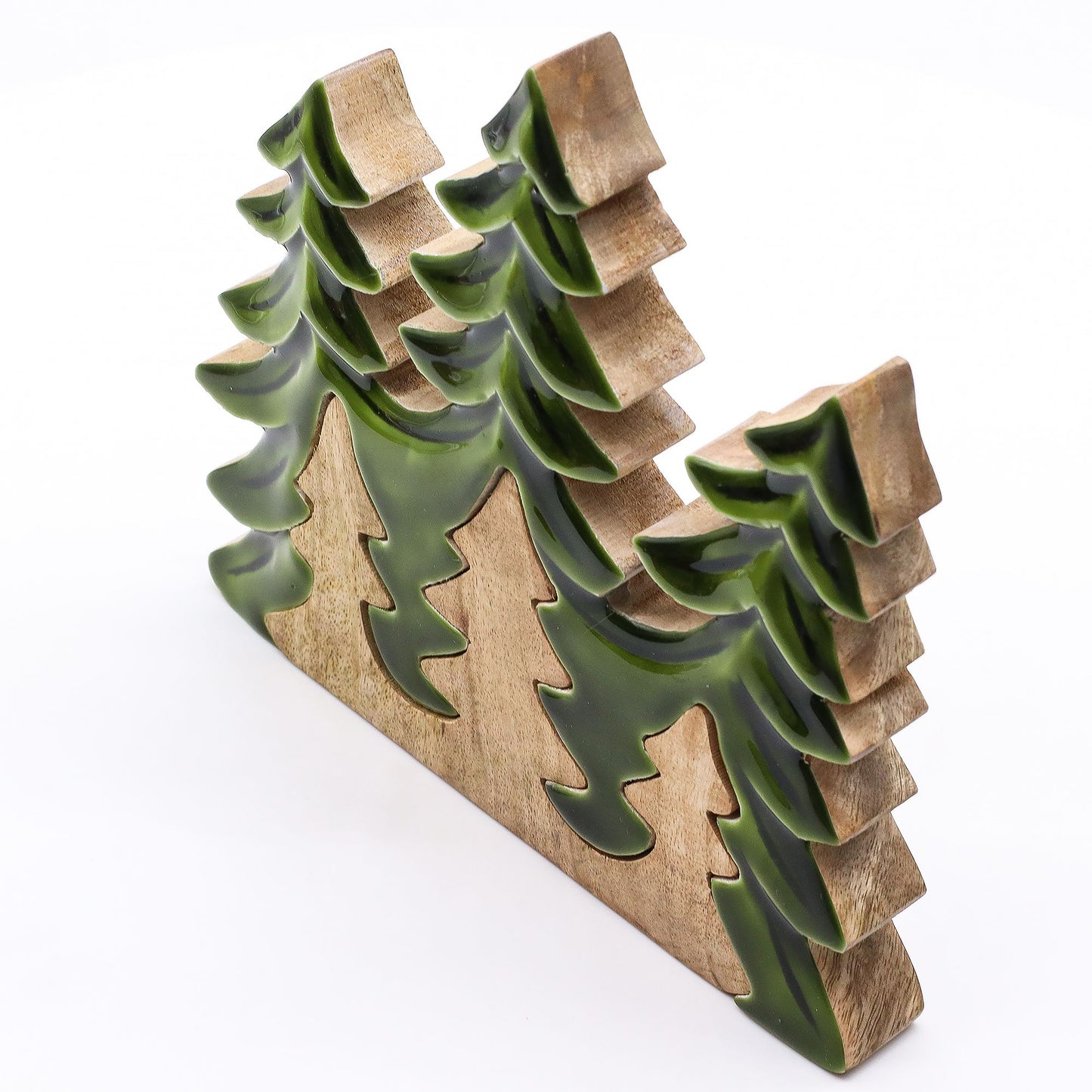 DECORACIÓN DE BOSQUE - TRES ÁRBOLES EN EL BOSQUE