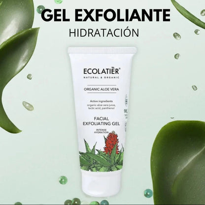 GEL EXFOLIANTE FACIAL - HIDRATACIÓN INTENSA ALOE VERA