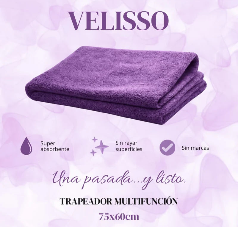 VELISSO TRAPEADOR MULTIFUNCIÓN 75X60CM